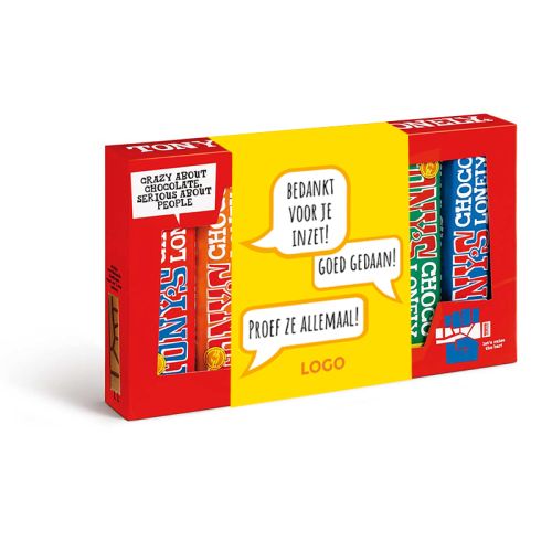 Tony's Chocolonely proeverij | eigen wikkel - Afbeelding 1